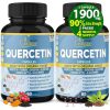 Quercetina (2 frascos) 1900mg - Organic Cadane - 120 cápsulas