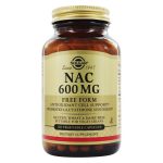 NAC N-acetil-L-cisteína, Solgar, 600 mg, 120 Vegetable Capsules