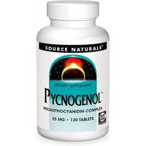 Pycnogenol - Natural Source - 25mg 120 Tablets