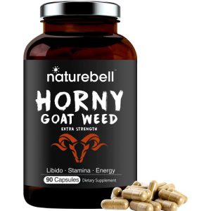 Horny Goat Weed, Naturebell, 1550mg, 90 Cápsulas