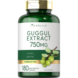 Extrato de Guggul - Carlyle - 750 mg - 180 cápsulas