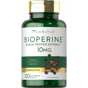 Bioperina - Carlyle - 10mg - 120 Cápsulas