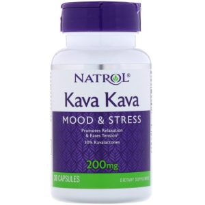 Kava Kava - Natrol - 200 mg - 30 Capsules