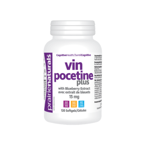 Vinpocetine Plus, Prairie Naturals, 15mg, 60 capsulas