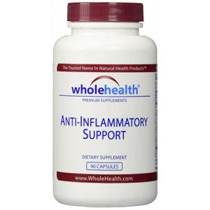 Suporte anti inflamatório, WholeHealth, 90 Cápsulas