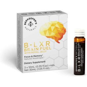 Combustível para o Cérebro B.LXR - Beekeeper's Naturals - 3 frascos de 10ml