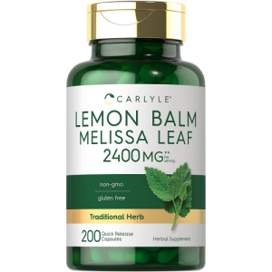 Erva-cidreira - Carlyle - 1200mg - 200 Cápsulas