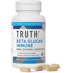 Beta Glucan Immune (reforço imunológico) - Truth Sports - 60 cápsulas vegetarianas
