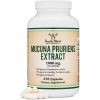 Extrato de Mucuna Pruriens (20% de L-Dopa) - Suplemento de Reforço de Dopamina - 1.000mg por porção, 210 Cápsulas