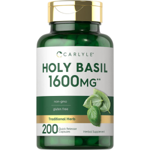 Manjericão Santo - Carlyle - 1600 mg - 200 Cápsulas