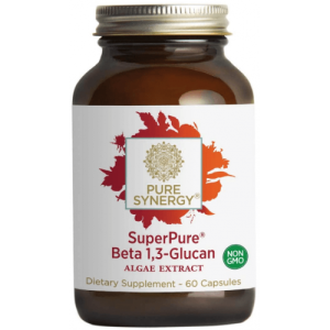 Beta Glucan 1,3 - Extrato de Alga - Pure Synergy - 60 Cápsulas