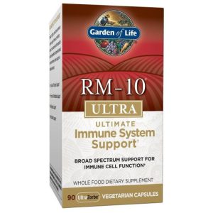 Reforço Imunológico RM-10 Ultra Ultimate - Garden of Life - 60 cáps. vegetarianas