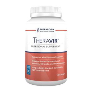 Theravir (Suplemento de Suporte Imunológico) - Theralogix - 180 cápsulas