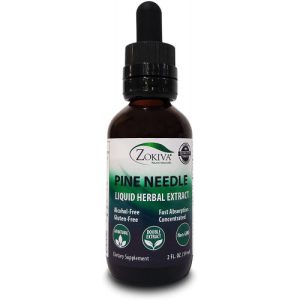 Extrato de agulha de pinho - Pinheiro Bravo Orgânico Oriental - Zokiva Nutritionals - 59 ml