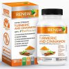 Suplemento de Curcumina e Canela 1660mg - Renew Actives - 120 cápsulas