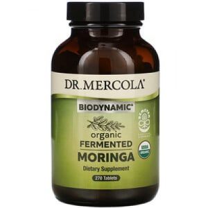 Moringa Fermentada Orgânica, 500mg, 270 comprimidos - DR. Mercola