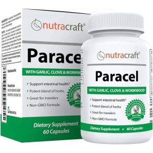 Cápsulas para limpeza de intestino, Paracel - 60 cápsulas