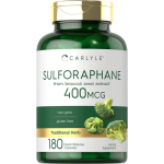 Suplemento de Sulforafano - Carlyle - 400mcg - 180 Cápsulas