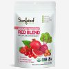 Red Blend - Vegetais escuros orgânicos, frutas altamente antioxidantes. Vinagre de maçã, vitamina C - Sunfood Superfoods Simple Nutrition - 113g
