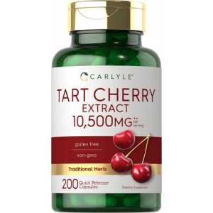 Cápsulas de Cereja - Carlyle - 10500 mg - 200 Comprimidos