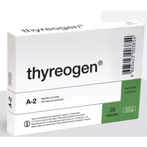 Thyreogen - A2 - Peptídeo biorregulador de tireoide - Garmonia - 20 cápsulas