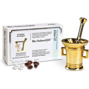 Bio-Selenio Q10 - 60 cápsulas de selênio + 60 cápsulas CoQ10