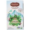 Chá Orgânico de Ervas, Menta Guayusa, Celestial Seasonings, 20 Saquinhos de Chá, 36 g