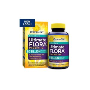 Ultimate Flora - Critical Colon - Bifido Max - 80 Bilhões - Renew Life - 30 Veggie Caps