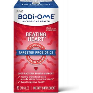Cápsulas de probióticos para o coração - 60 cápsulas
