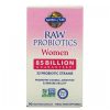 Probióticos RAW, Mulheres, 85 Bilhões - Garden of Life, 90 Cápsulas Vegetarianas