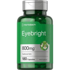 Eyebright Herb, Horbaach, 800mg, 180 Cápsulas