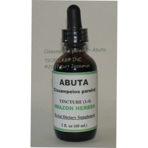 Abuta Tintura e Chá (1:4) - Tropilab - 60ml