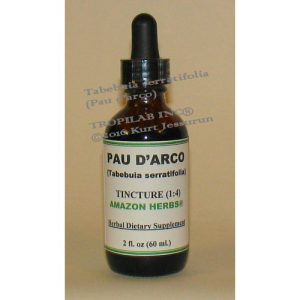 Pau d'arco (Tabebuia) Tintura (1:4) - Tropilab - 60ml