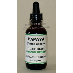 Papaya Tintura (1:4) - Tropilab - 60ml