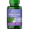 Extrato de Aloe Vera - Puritan's Pride - 25mg - 200 cápsulas