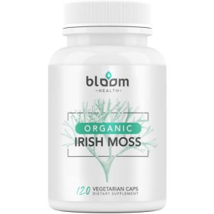 Irish Sea Moss em Cápsulas, Double Wood Supplements, 1200mg por porcao, 120 Capsulas