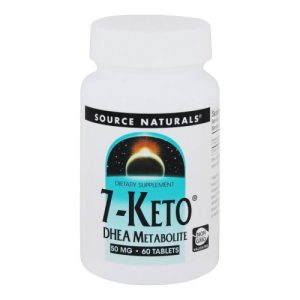 7-Keto DHEA Metabolite - Source Naturals - 50 mg - 60 comprimidos
