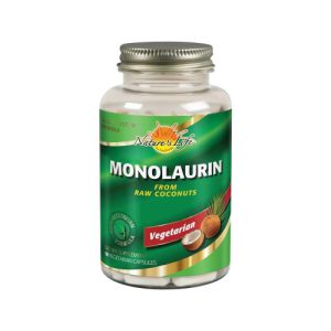 Monolaurina, Nature's Life, 90 Capsulas