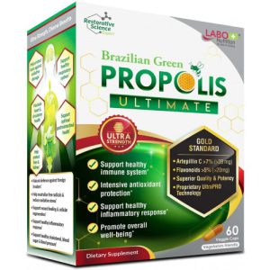 Própolis Verde Brazilian Ultimate, LABO Nutrition, 60 Cápsulas