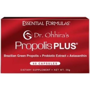 Cápsulas De Própolis Plus do Dr. Ohhira, Essential Formulas, 60 Cápsulas