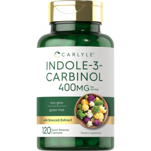 Indole-3-Carbinol (I3C) - Carlyle - 400mg - 120 Cápsulas