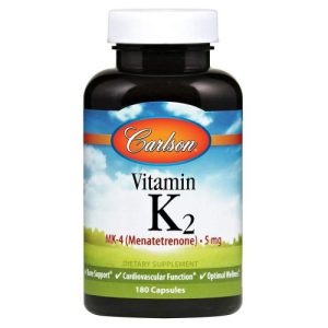 Vitamina K2 MK-7, Vitamina K vegana fermentada à base de Natto, apoia a saúde óssea, Não transgênico, Halal, 100mcg, 120 cápsulas veganas