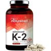 Suplemento Avançado de Vitamina K-2 com MK-7 e MK-4 200 mg - NatureBell, 200 Cápsulas