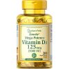 Vitamina D3 5.000 UI, suporte ao sistema imunológico e ossos e dentes saudáveis, Puritan's Pride, 200 cápsulas