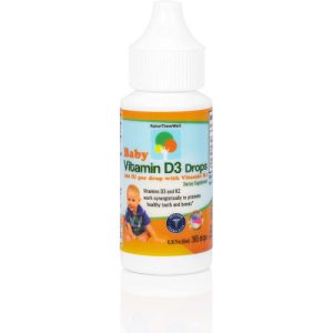 Vitamina D e K em Gotas para a Saúde dos Ossos e Dentes, Aumente-os Bem, Raise Them Well, 10ml, 365 Gotas