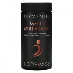 Multivitaminas para Homens, Fermentadas - CodeAged, 120 Cápsulas