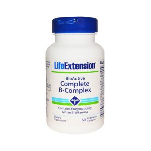BioActive Complete B-Complex - Life Extension - 60 cápsulas vegetais