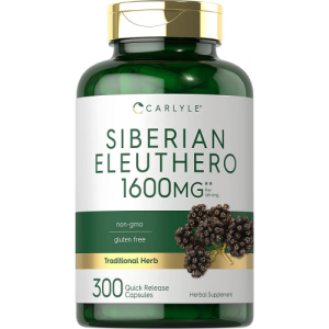 Eleutero siberiano - Carlyle - 1600mg - 300 Cápsulas