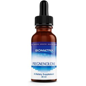 Suplemento Liquido de Pregnenolona para Equilíbrio Hormonal, Fadiga Adrenal, Inflamação, BioMatrix, 30 ml