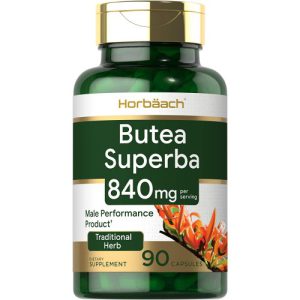 Butea Superba Root, Suplemento de desempenho masculino, Horbaach, 840mg, 90 Cápsulas